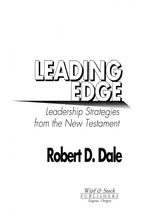 Cover image for book Leading Edge