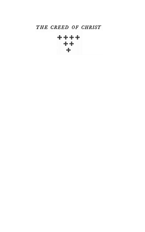 Cover image for book The Creed of Christ