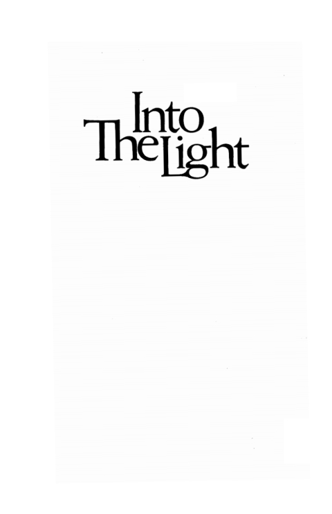 Cover image for book Into the Light