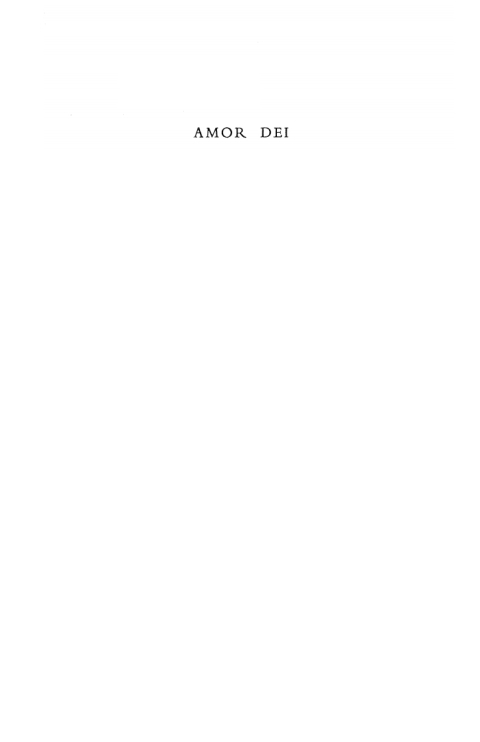 Cover image for book Amor Dei