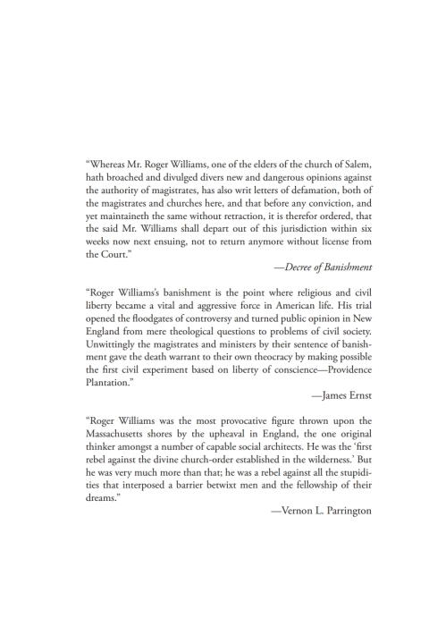 Cover image for book The Complete Writings of Roger Williams, Volume 1
