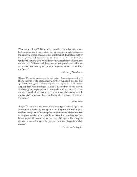 Cover image for book The Complete Writings of Roger Williams, Volume 5