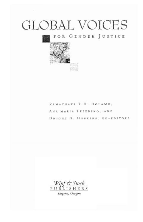 Cover image for book Global Voices for Gender Justice