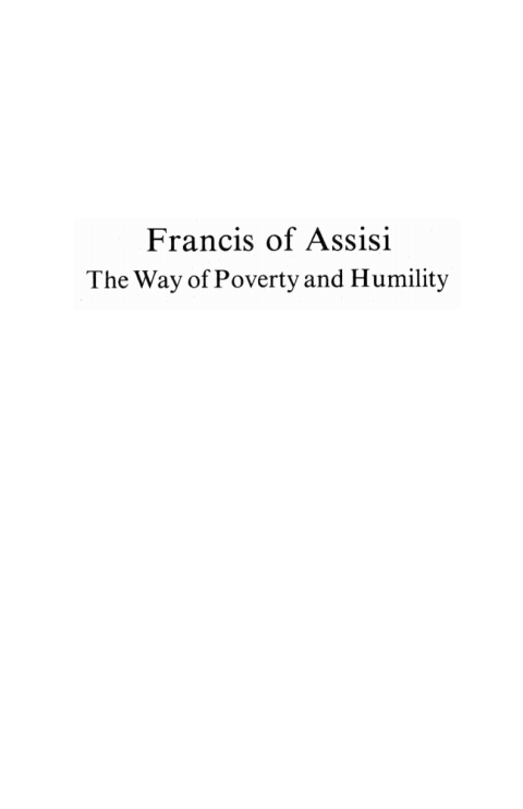 Cover image for book Francis of Assisi