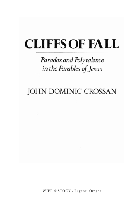 Cover image for book Cliffs of Fall