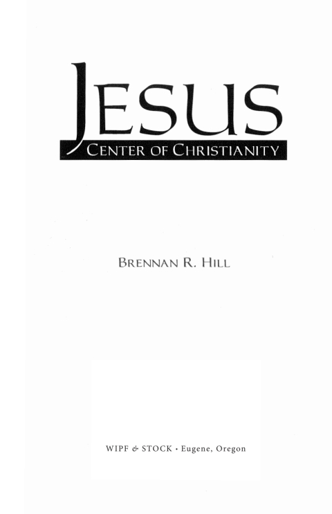 Cover image for book Jesus: Center of Christianity