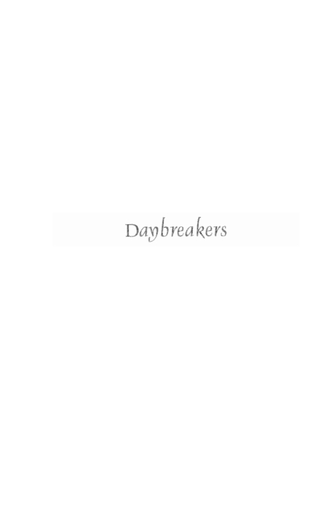 Cover image for book Daybreakers