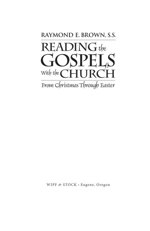 Cover image for book Reading the Gospels with the Church