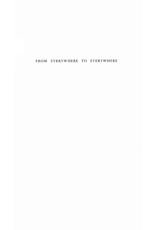 Cover image for book From Everywhere to Everywhere