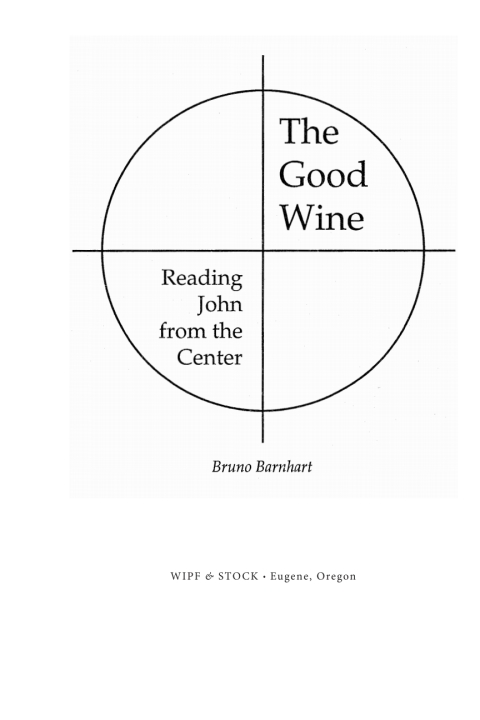 Cover image for book The Good Wine