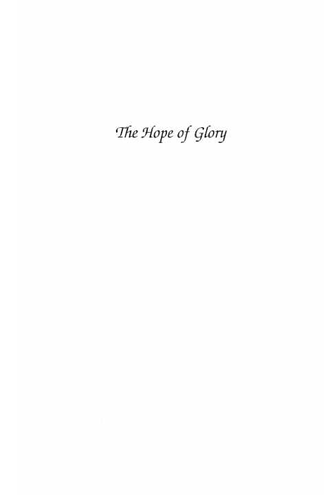 Cover image for book The Hope of Glory