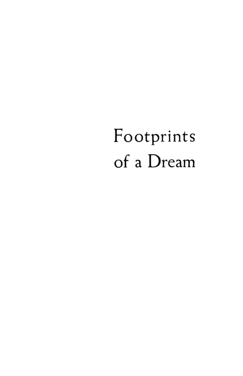 Cover image for book Footprints of a Dream