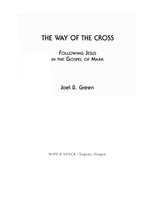 Cover image for book The Way of the Cross