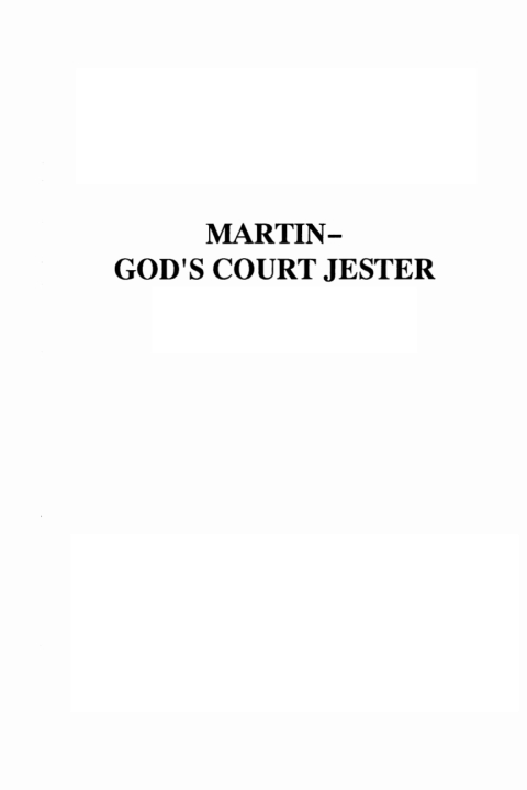 Cover image for book Martin - God's Court Jester