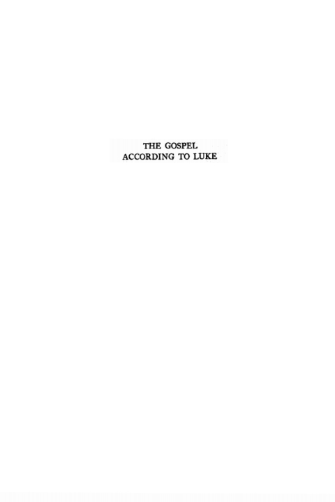 Cover image for book The Gospel According to Luke
