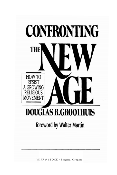 Cover image for book Confronting the New Age