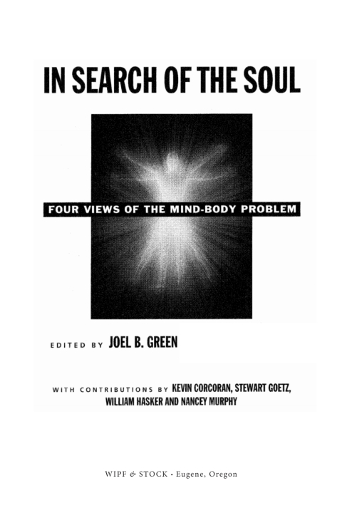 Cover image for book In Search of the Soul