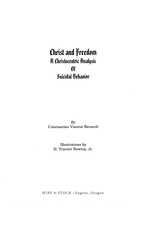 Cover image for book Christ and Freedom