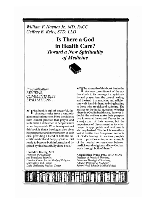 Cover image for book Is There a God in Health Care?