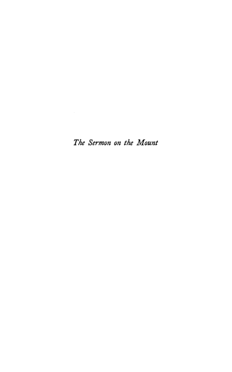 Cover image for book The Sermon on the Mount