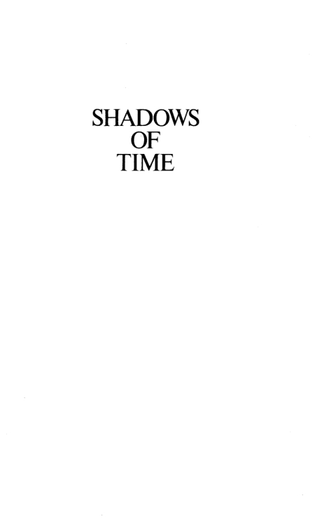 Cover image for book Shadows of Time