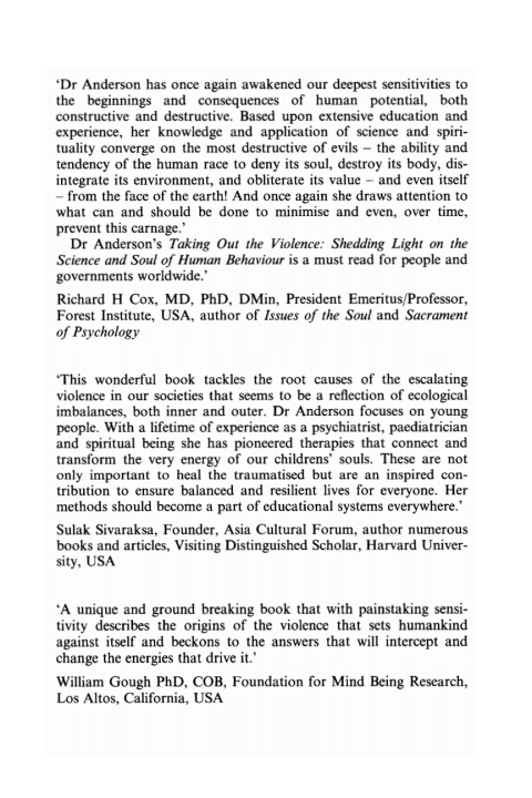 Cover image for book Taking Out the Violence