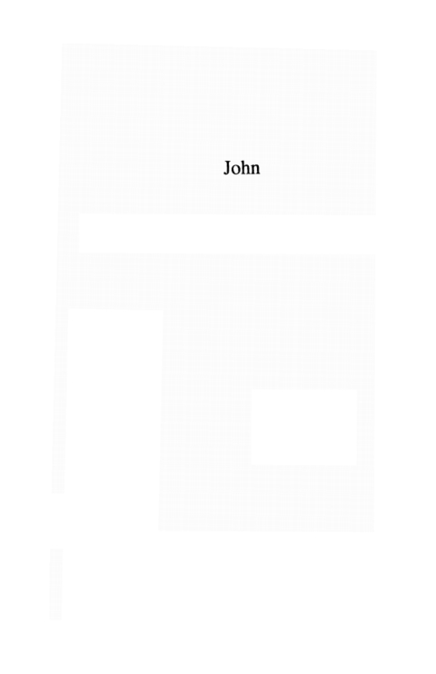 Cover image for book John