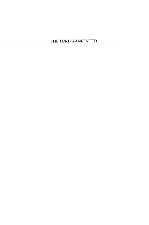 Cover image for book The Lord's Anointed