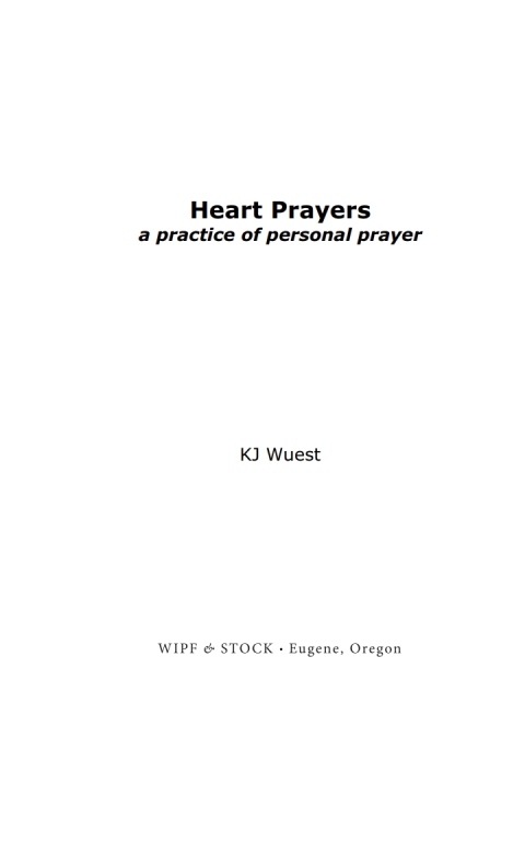 Cover image for book Heart Prayers