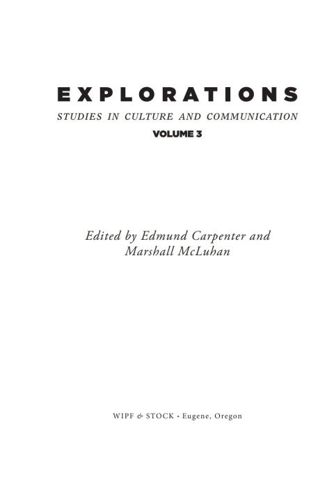 Cover image for book Explorations 3