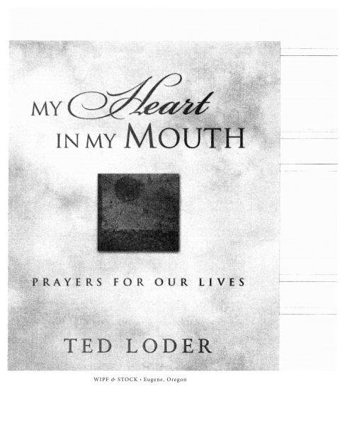 Cover image for book My Heart in My Mouth