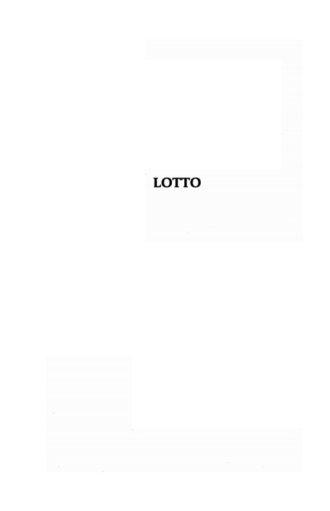 Cover image for book Lotto