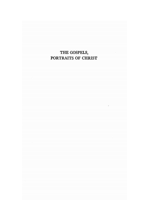 Cover image for book The Gospels