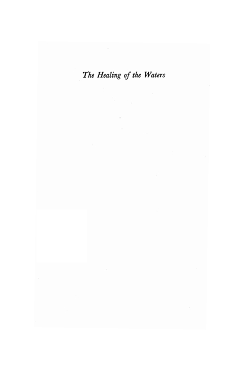 Cover image for book The Healing of the Waters