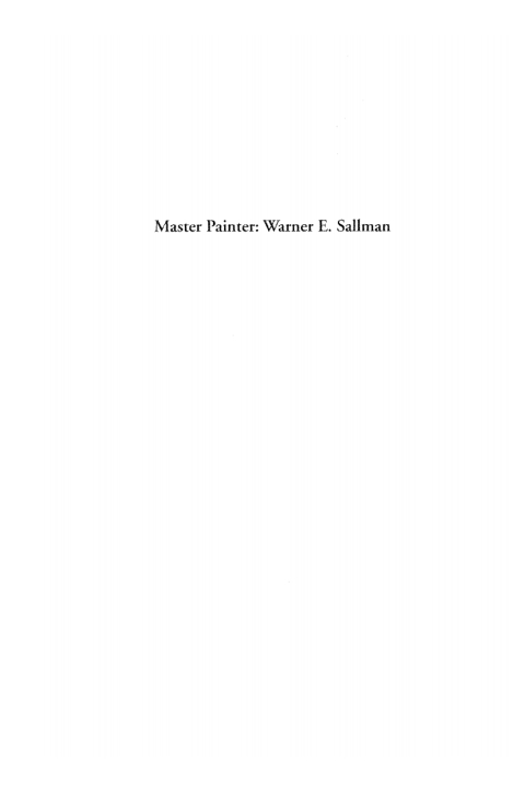 Cover image for book Master Painter