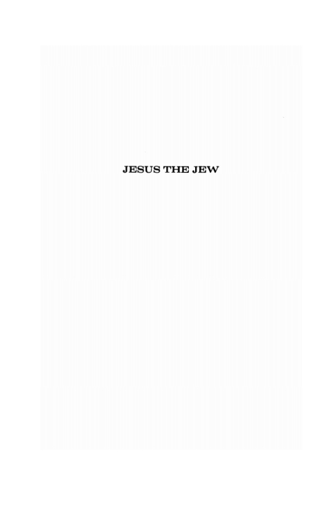 Cover image for book Jesus the Jew