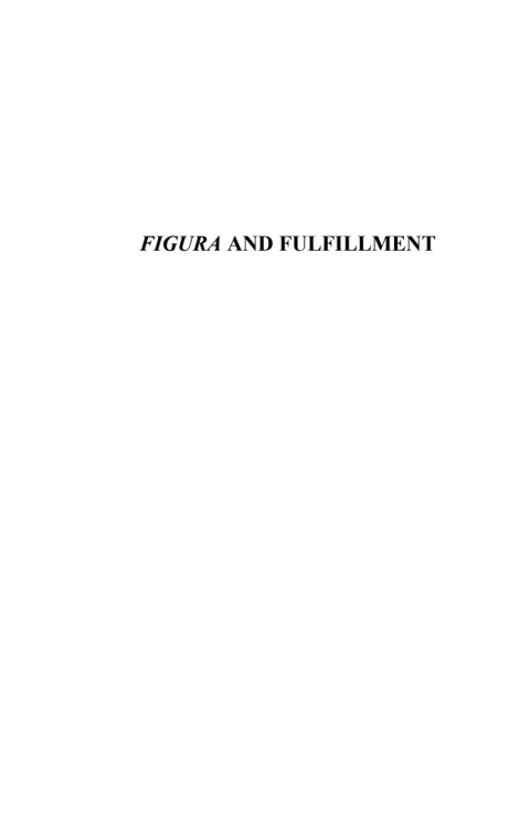 Cover image for book Figura and Fulfillment