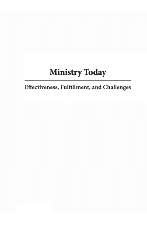 Cover image for book Ministry Today