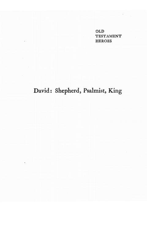Cover image for book David