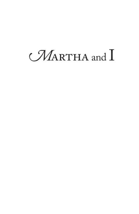 Cover image for book Martha and I