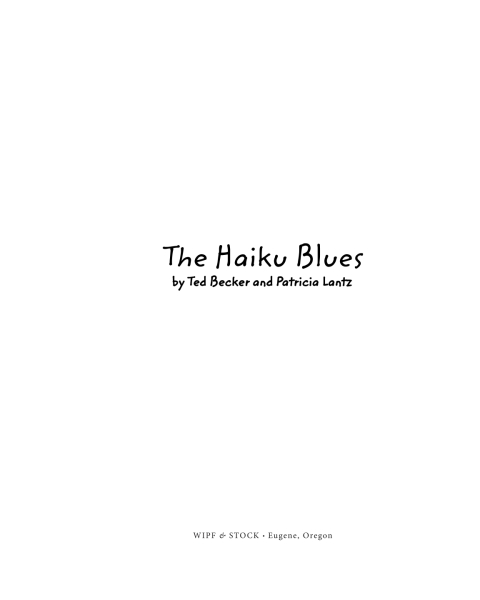 Cover image for book The Haiku Blues