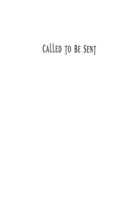 Cover image for book Called to Be Sent