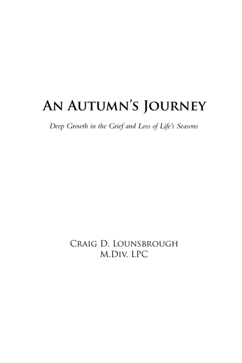 Cover image for book An Autumn’s Journey