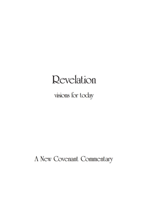 Cover image for book Revelation: Visions for Today