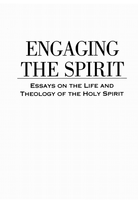 Cover image for book Engaging the Spirit