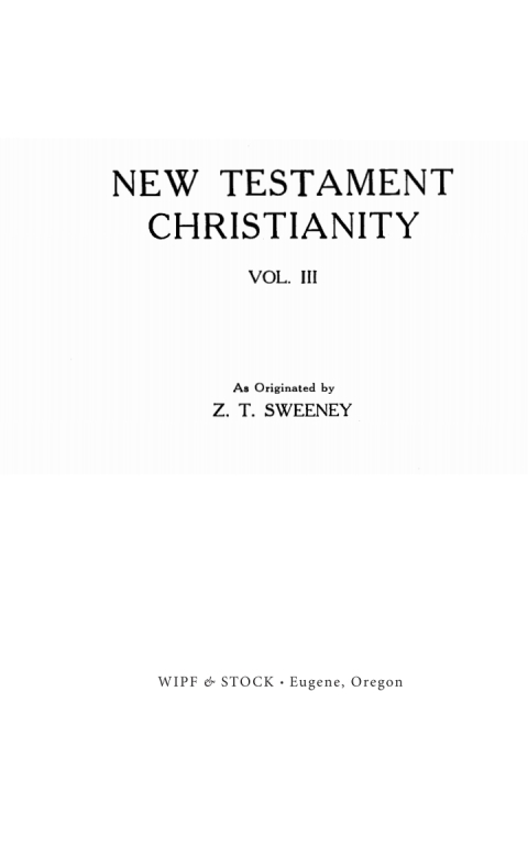 Cover image for book New Testament Christianity, Vol. 3