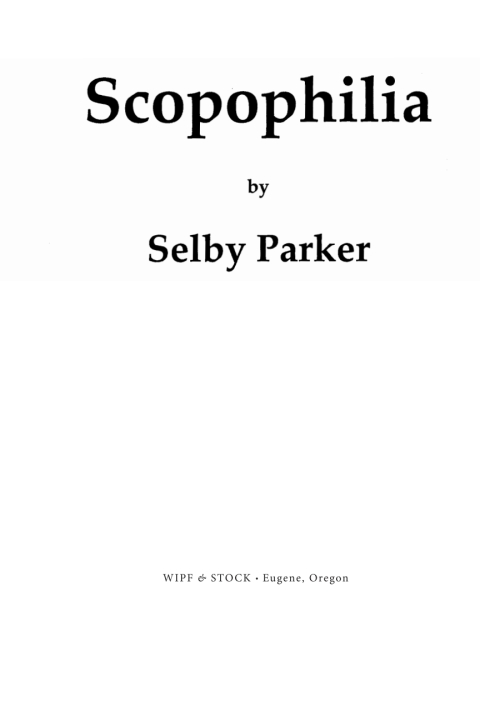 Cover image for book Scopophilia