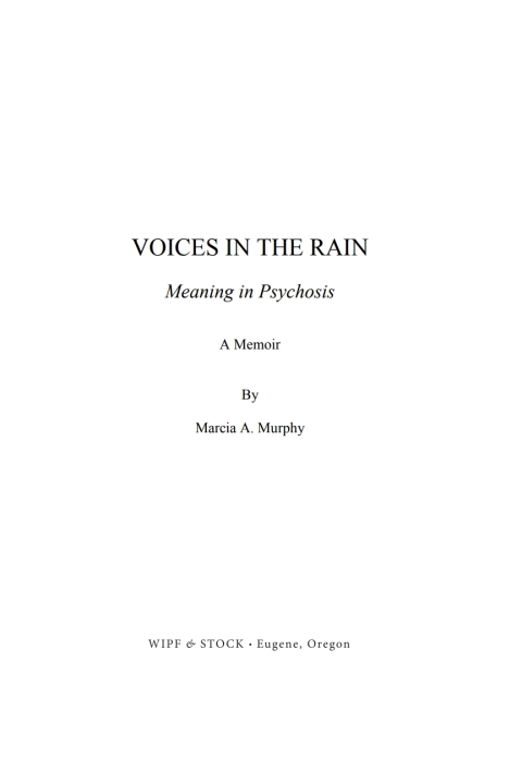 Cover image for book Voices in the Rain