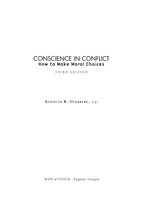 Cover image for book Conscience in Conflict
