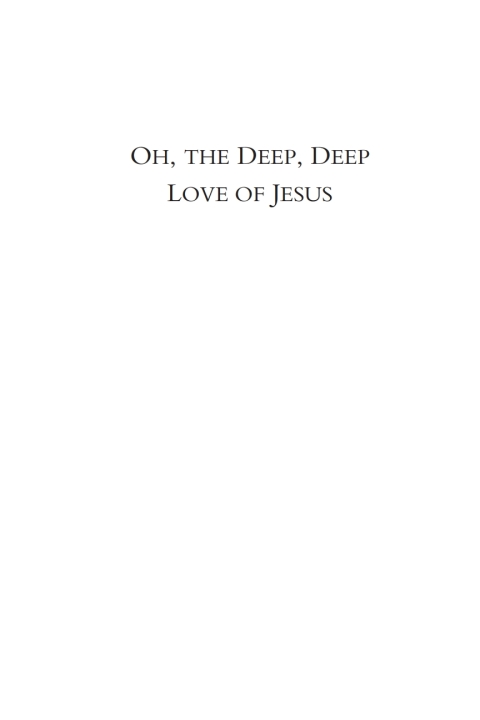 Cover image for book Oh, the Deep, Deep Love of Jesus